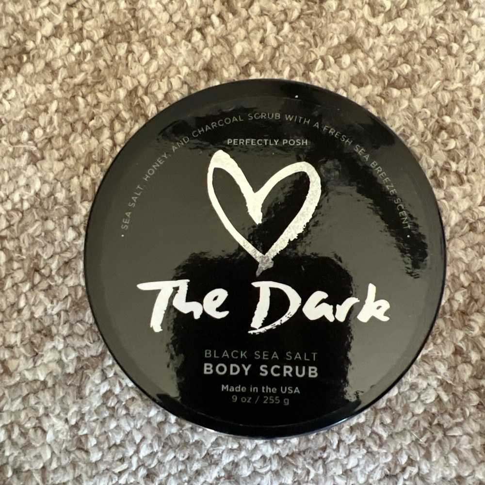 Perfectly Posh The Dark Black Sea Salt Body Scrub